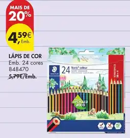 Pingo Doce Lápis de cor noris colour promoção