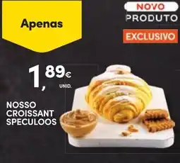 Continente nosso croissant speculoos promoção