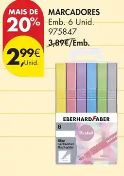 Pingo Doce Marcadores eberhard faber promoção