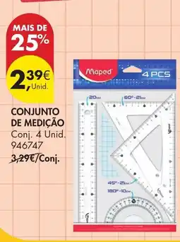 Pingo Doce Maped conjunto de medição promoção