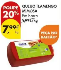 Pingo Doce Queijo flamengo mimosa promoção