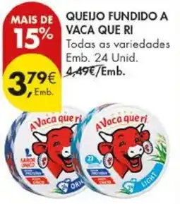 Pingo Doce Queijo fundido a vaca que ri promoção