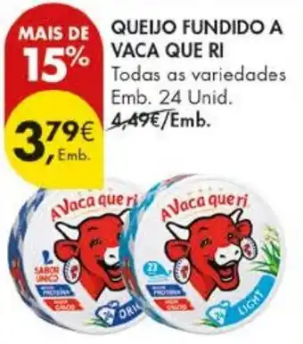 Pingo Doce Queijo fundido a vaca que ri promoção