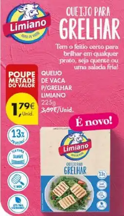 Pingo Doce queijo para grelhar limiano promoção