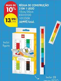 Pingo Doce régua de construção lego promoção