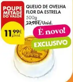 Pingo Doce Queijo de ovelha flor da estrela promoção