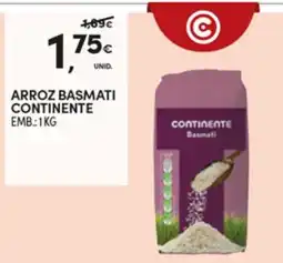 Continente Arroz basmati continente promoção