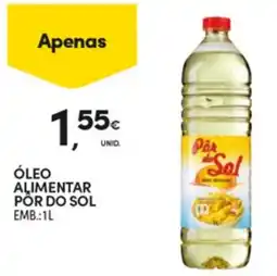 Continente óleo alimentar pôr do sol promoção