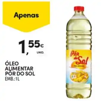 Continente óleo alimentar pôr do sol promoção
