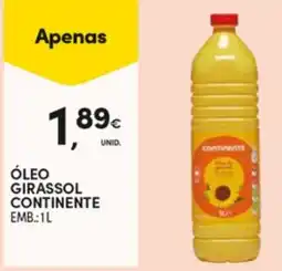Continente óleo girassol continente promoção