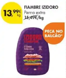 Pingo Doce Fiambre izidoro perna extra promoção