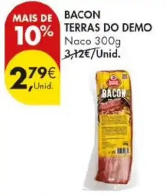 Pingo Doce Bacon terras do demo promoção
