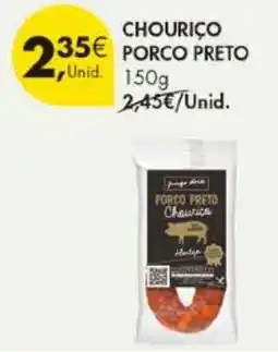 Pingo Doce Chouriço porco preto promoção