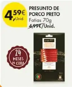 Pingo Doce Presunto de porco preto promoção
