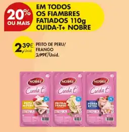 Pingo Doce Fiambres nobre cuida-t+ promoção