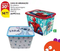 Pingo Doce Caixa de arrumação promoção