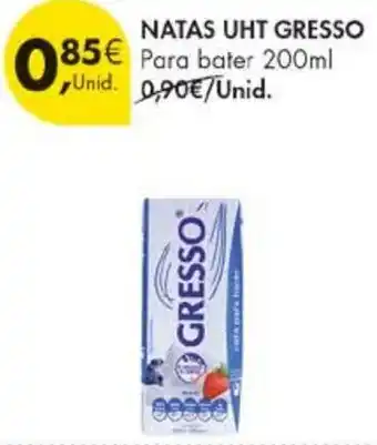 Pingo Doce Natas uht gresso promoção