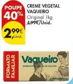Pingo Doce Creme vegetal vagueiro promoção