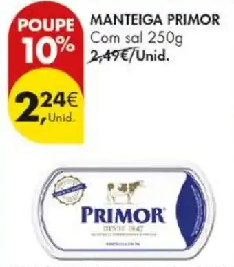 Pingo Doce Manteiga primor promoção