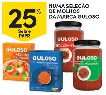 Continente Guloso molho de pizza promoção
