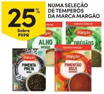 Continente Temperos da marca margão promoção