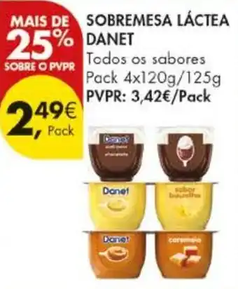 Pingo Doce sobremesa láctea danet promoção