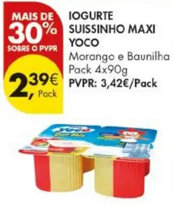 Pingo Doce Iogurte suissinho maxi yoco promoção
