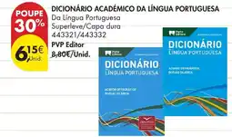 Pingo Doce Dicionário académico da língua portuguesa promoção