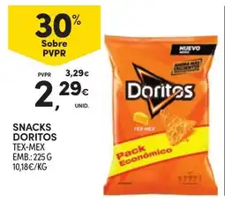 Continente Snacks Doritos Tex-Mex promoção
