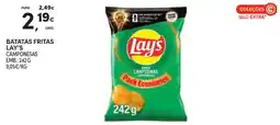 Continente Batatas fritas lay's camponesas promoção
