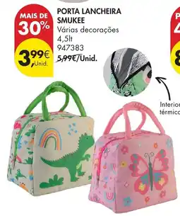 Pingo Doce Porta lancheira smukee promoção