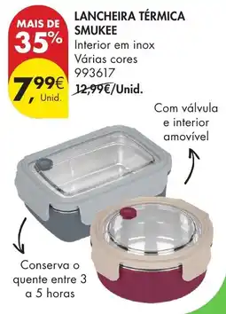 Pingo Doce Lancheira térmica smukkee promoção