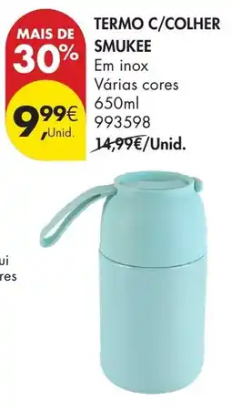 Pingo Doce Termo c/colher smukee promoção