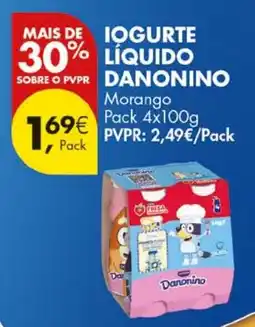 Pingo Doce Iogurte líquido danonino promoção