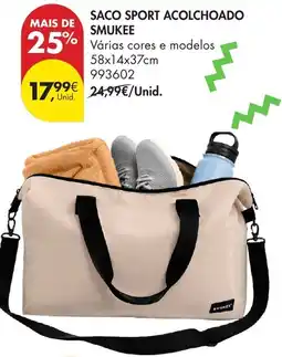 Pingo Doce saco sport acolchoado smukee promoção
