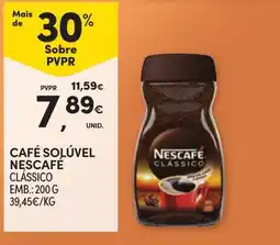 Continente Café solúvel nescafé clássico promoção