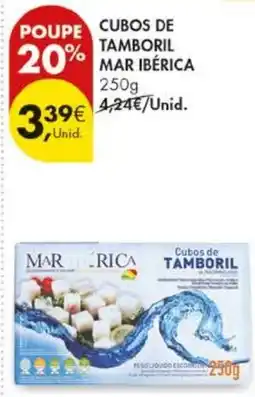 Pingo Doce Cubos de tamboril mar ibérica promoção