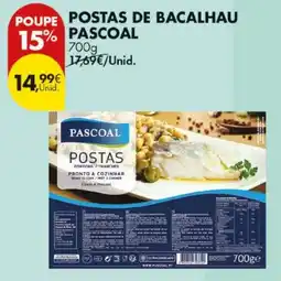 Pingo Doce postas de bacalhau pascoal promoção