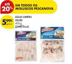 Pingo Doce Lulas limpas pescanova promoção