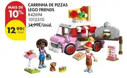 Pingo Doce Carrinha de pizzas lego friends promoção