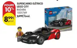 Pingo Doce lego city supercarro elétrico promoção