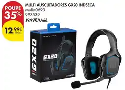 Pingo Doce multi auscultadores gx20 indseca promoção