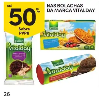Continente Bolachas vitalday promoção