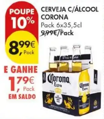 Pingo Doce cerveja c/álcool corona promoção
