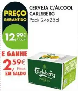 Pingo Doce Cerveja c/álcool carlsberg promoção