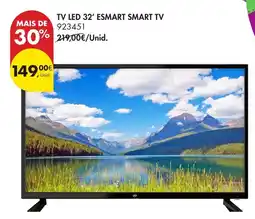 Pingo Doce tv led 32' esmart smart tv promoção