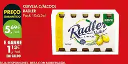 Pingo Doce Radler Natur Limão promoção