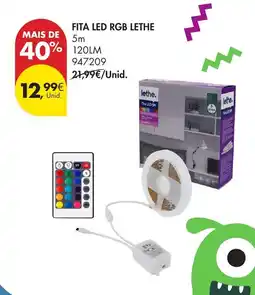 Pingo Doce fita led rgb lethe promoção