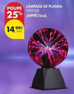 Pingo Doce Lâmpada de plasma promoção