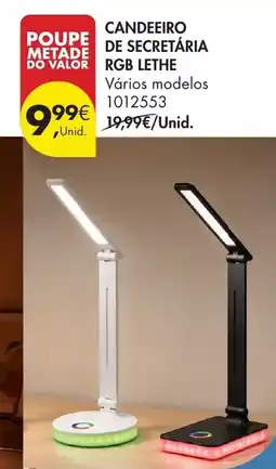 Pingo Doce Candeeiro de secretária rgb lethe promoção